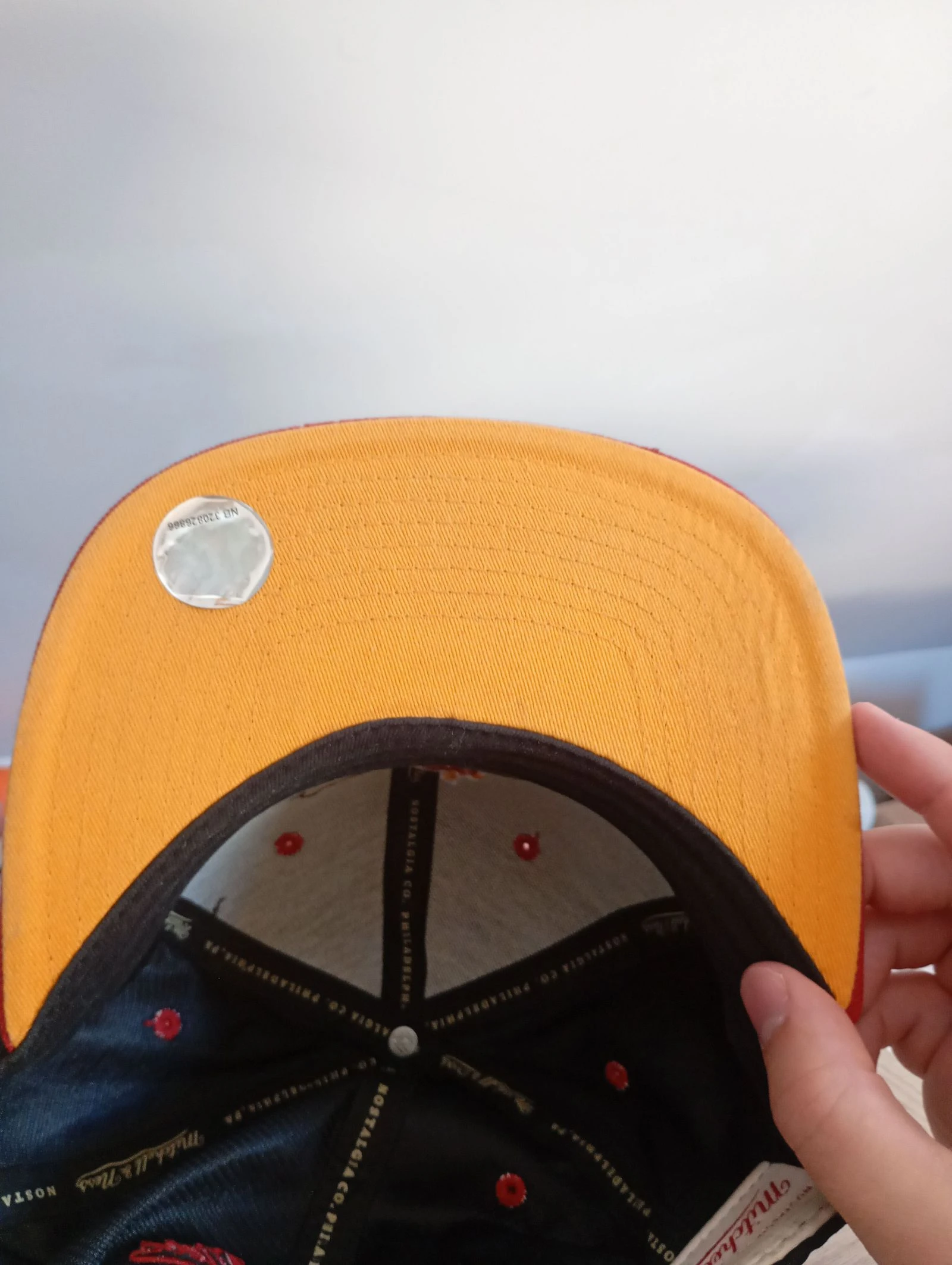 Casquette NBA vintage Miami Heat authentique réglable  – photo 2